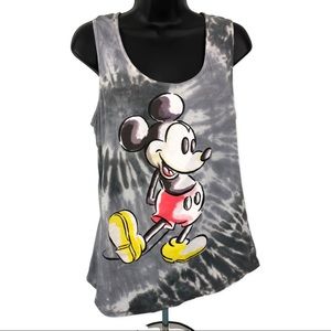 Tye Dye Mickey Mouse Tank Top